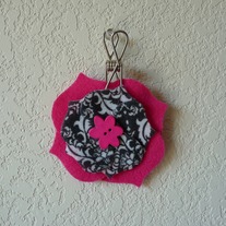 Felt Flower Hair Clip