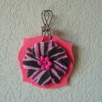 Felt Flower Hair Clip