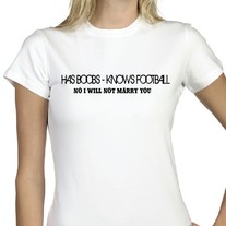 Has Boobs - Knows Football