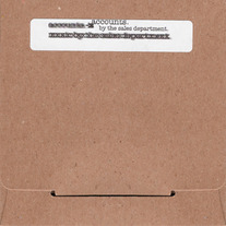 TQA007 - The Sales Department - Accounts CDR