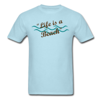 Life Is A Beach Mens T Shirt S-XXL  