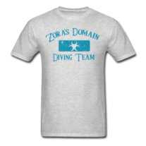 Zora's Domain Diving Team Mens T Shirt S-XXL