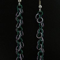 Grapevine Shaglets - Chainmaille Earrings