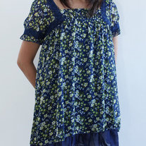 Floral Print Top w/ Camisole