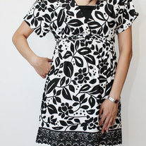 Floral Matt Jersey Dress
