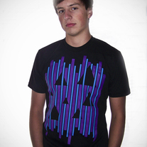 Triangles & Stripes (Black)