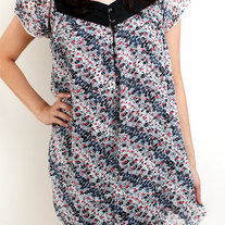 2-Way Micro Floral Top