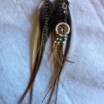 Feather Earrings 77 (sold)