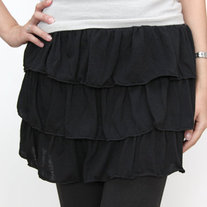 Tiered Skirt & Leggings Set