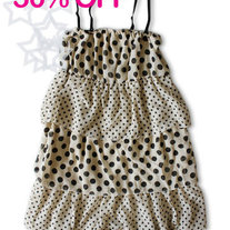 Polka Dot Tiered Top *WAS $39*