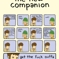Doctor Who's New Companion Print