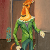 Chester Cheetah Alan Arthur Print