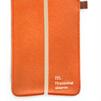 iPhone Sleeve with Elastic Band - Orange