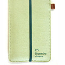iPhone Sleeve with Elastic Band - Lime Green
