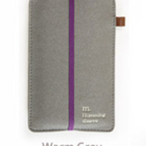 iPhone Sleeve with Elastic Band - Warm Grey