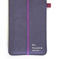 iPhone Sleeve with Elastic Band - Purple