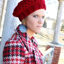 teen/ladies crochet beret