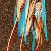 Feather Earrings 82 (sold)