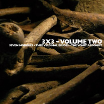 WL028 - SEVEN MORGUES / THEE VIRGINAL BRIDES / THE VOMIT ARSONIST "3X3 - VOLUME TWO" (CDr)