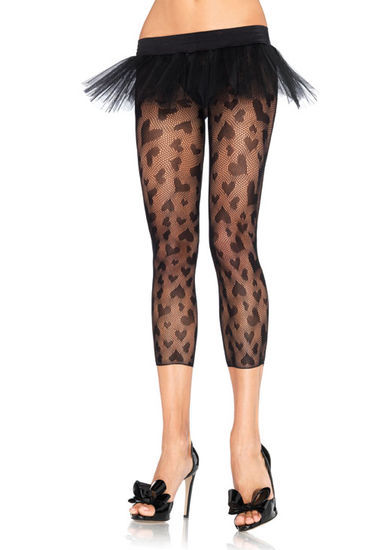 Heart Net Leggings