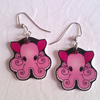 Dumbo Octopus Earrings