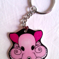 Dumbo Octopus Keychain