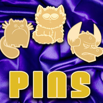 Accursed Dragon Pins