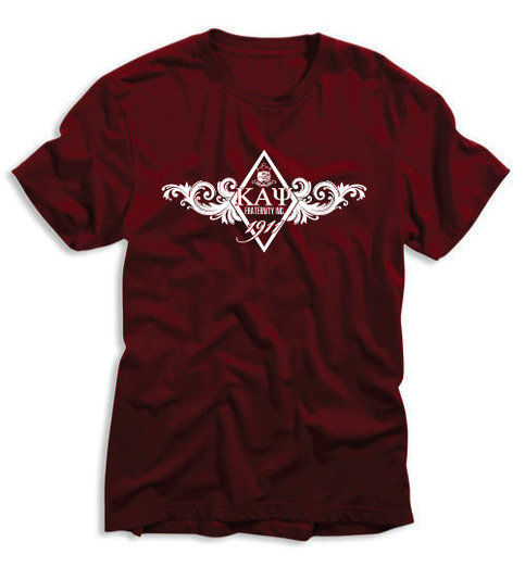 Kappa Alpha Psi Krimson Diamond Design Tee