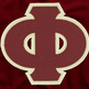 Phi Nu Pi 3 Letter Tee (Maroon & Krimson)  - Thumbnail 2