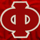 Phi Nu Pi Pullover Hoodie (Red) - Thumbnail 1