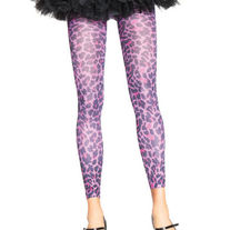 Purple Leopard Leggings