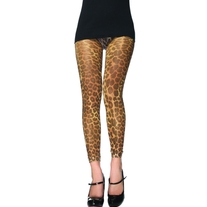 Lurex Leopard Leggings