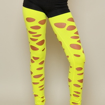 Yellow Pothole Leggings