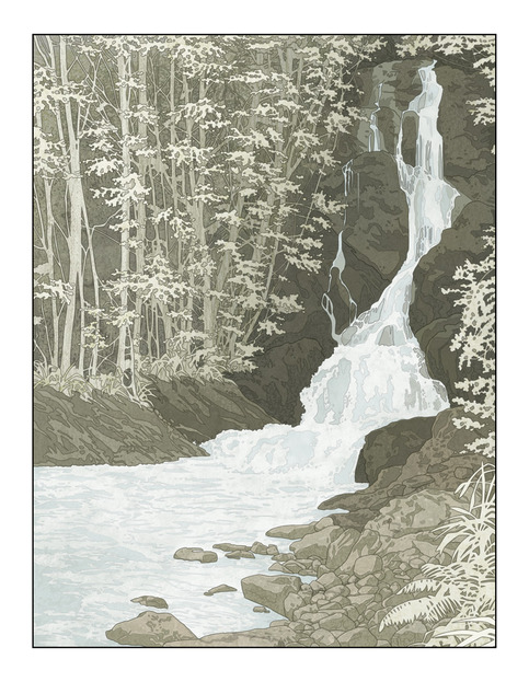 Waterfall Print