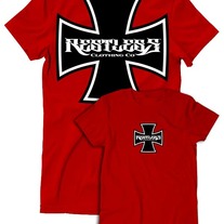 Restless Iron X Tee - Red