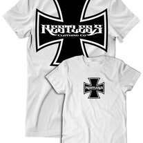 Restless Iron X Tee - White