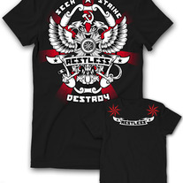 Restless Ruski Tee - Black