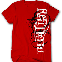 Restless Vert Tee - Red