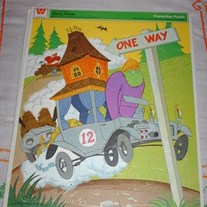 Waky Races Frame Tray Puzzle