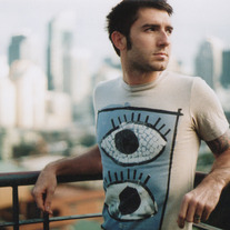 Double Eye Mens Tee (Beige)