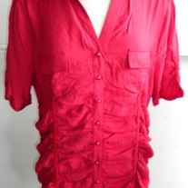 Drapery Blouse (Plus Size)