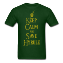 Keep Calm And Save Hyrule Mens T Shirt S-XXL