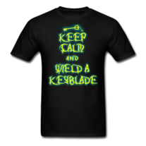Keep Calm And Wield A Keyblade Mens T Shirt S-XXL
