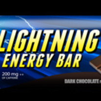 Lightning Energy Bar-Dark Chocolate 28g Bar by Energy Delights LLC