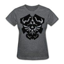  Dark Link Black Silver Shield Womens T Shirt S-XXL