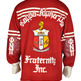 Kappa Alpha Psi Ol' Skool Cardigan Sweater - Thumbnail 1