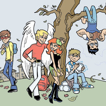 Art Card: "X-Men First Semester"