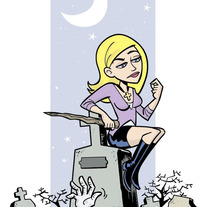 Art Card: "Buffy: The Waiting"