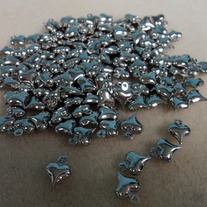 Mini Puff Heart ~ Charm