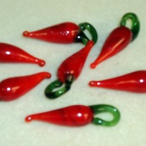 Glass Chili Peppers